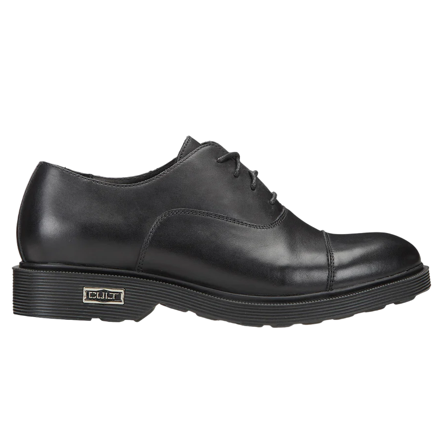 Cult Ozzy 3327 Scarpe Oxford Pelle Lacci Uomo Nero Eleganti Casual