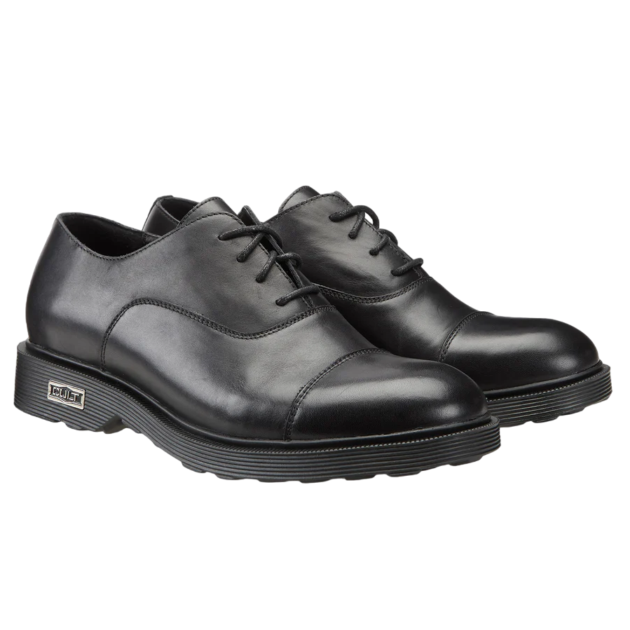 Cult Ozzy 3327 Scarpe Oxford Pelle Lacci Uomo Nero Eleganti Casual