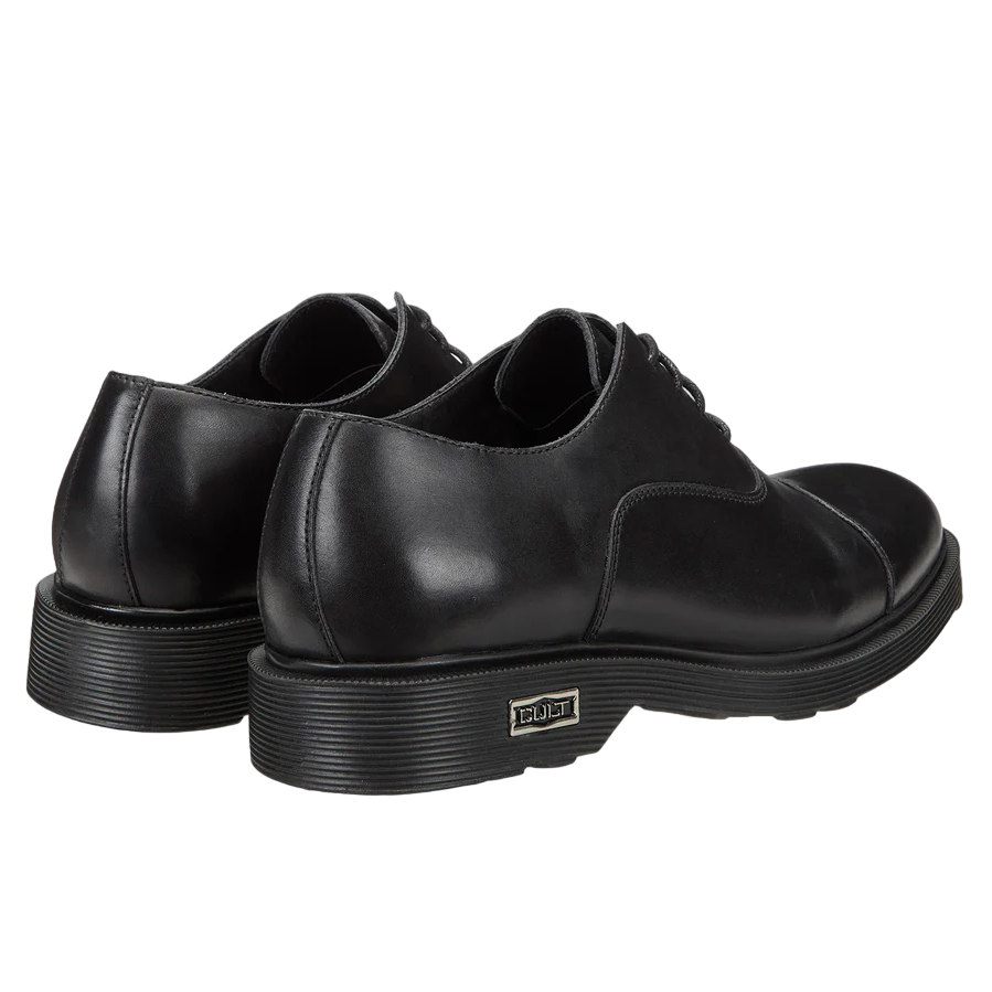 Cult Ozzy 3327 Scarpe Oxford Pelle Lacci Uomo Nero Eleganti Casual