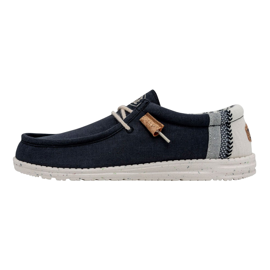 Hey Dude Scarpe Casual Uomo Blu - Wally Break Stitch 40015-410