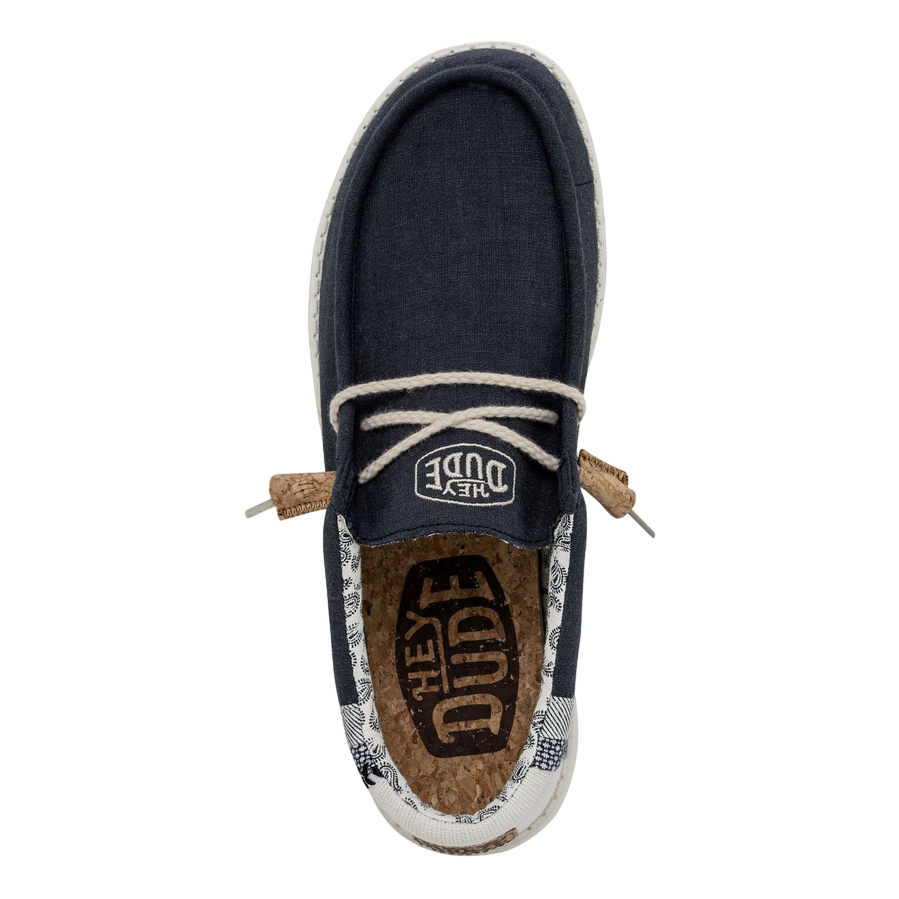Hey Dude Scarpe Casual Uomo Blu - Wally Break Stitch 40015-410